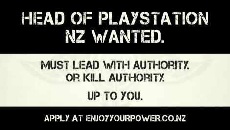 Head of playstation nz wanted