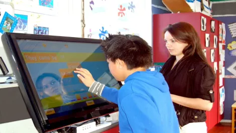 Whataroa school multitouch