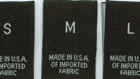 Clothing labels 1