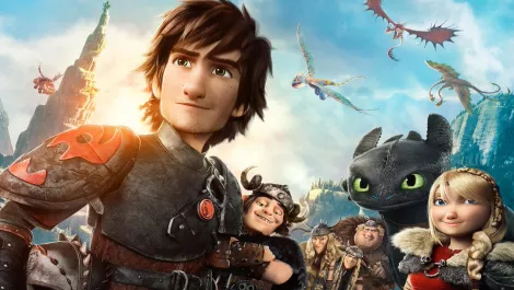 How to train your dragon 2 movie wide