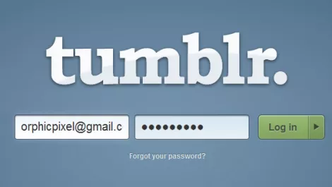 Tumblr screenshot