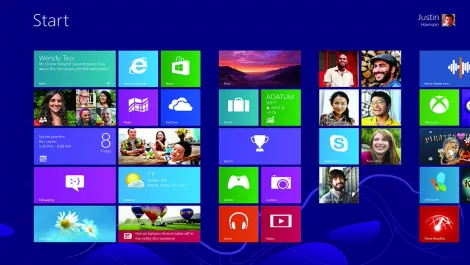 Windows 8 start screen