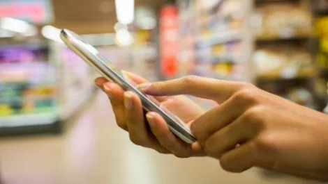 Supermarket phone