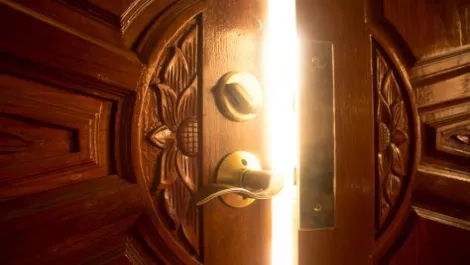 Door to bright future