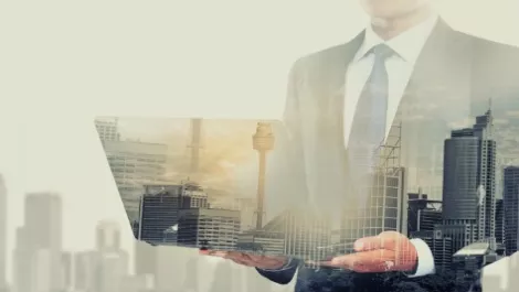 Business insights city man