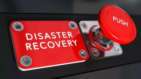 Disaster recovery button