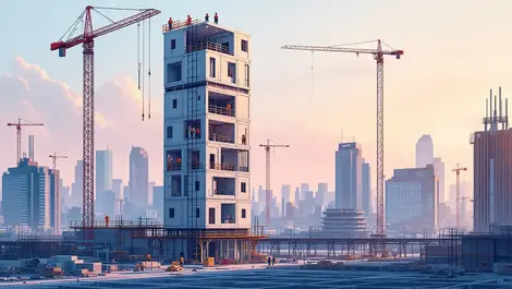 China builds 10-storey tower in a day