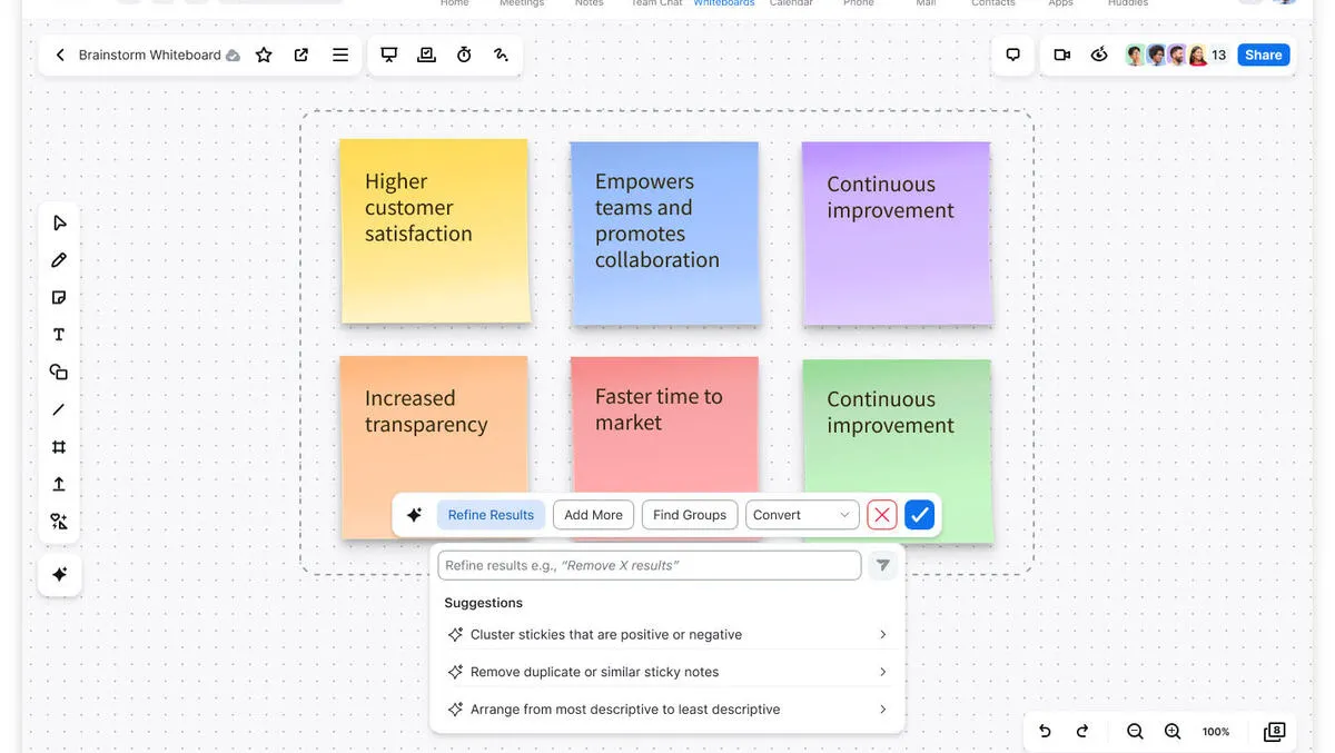 Zoom AI Companion expands with new whiteboard for enhanced brainstorming