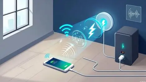 Wireless power transfer electronic device charging efficiency control