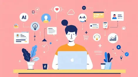 Uk shopper desk laptop smartphone ai social media product reviews online shopping