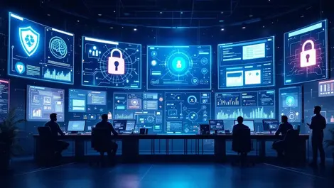 Secure night ops command center ai cyber defense incident response