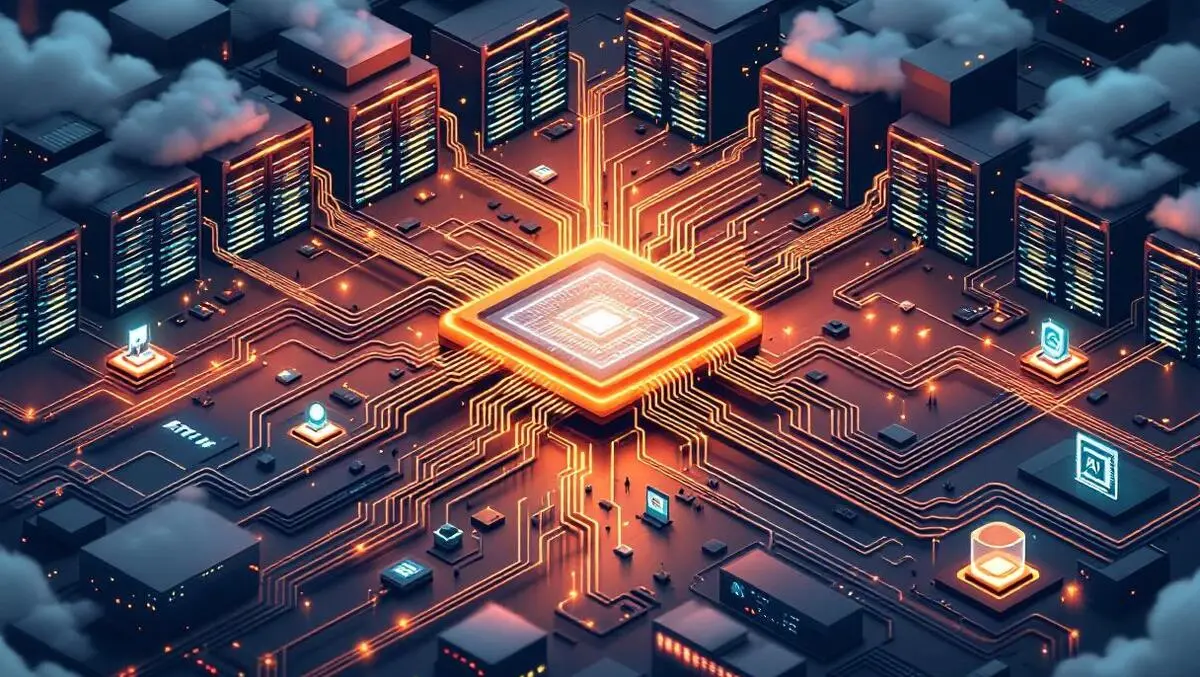 Isometric internet exchange hub fiber core ai streaming traffic
