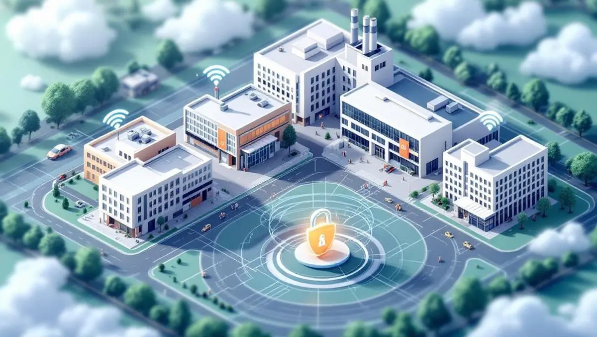 Isometric zero trust enterprise campus 5g wifi secure network