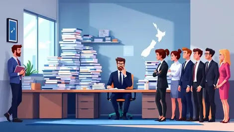 Nz office hiring manager overwhelmed by cvs queue of candidates